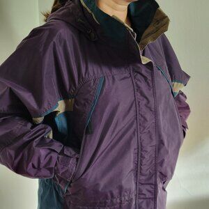 Columbia Sportswear "Fire Ridge" Vintage Shell Jacket Women's L — 90s retro‎